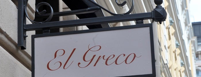 El Greco is one of Selection of my favourite restaurants.