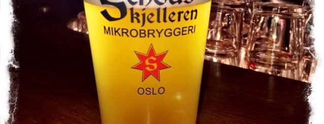 Schouskjelleren Mikrobryggeri is one of Oslo beer safari.