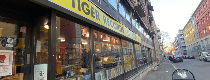 Platebutikken Tiger is one of Oslo.