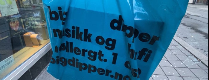Big Dipper Records is one of Oslo favourites.