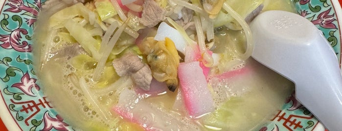 思案橋ラーメン is one of 麺 食わせろψ(｀∇´)ψ.