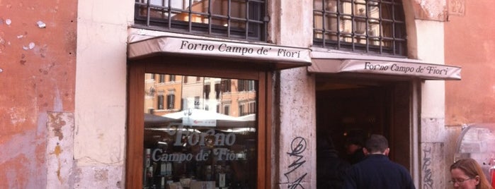 Forno Campo de' Fiori is one of Rome for friends.