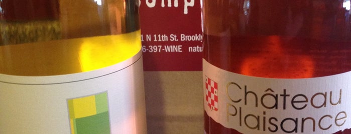 The Natural Wine Company is one of Williamsburg BK.