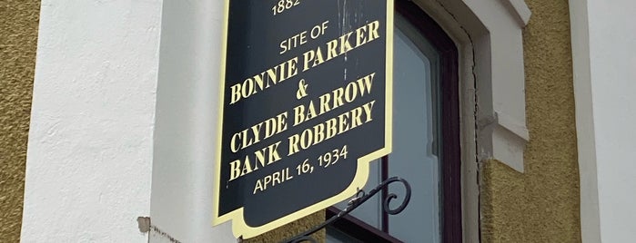Bank Bonnie And Clyde Robbed In 1934 is one of Road Trip NYC -> WA.