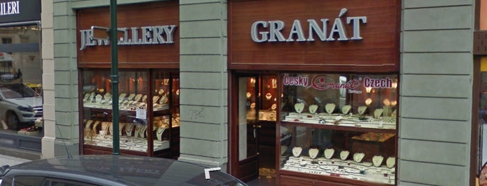 Granát Jewelery Czech Garnet Turnov is one of Prague Shopping.