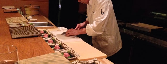 Ichimura at Brushstroke is one of NYC Michelin 2014.