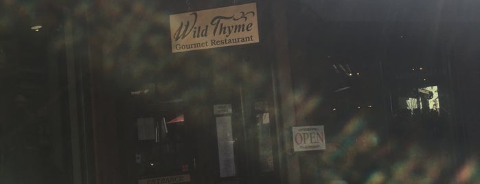 Wild Thyme Gourmet is one of Road Trip.