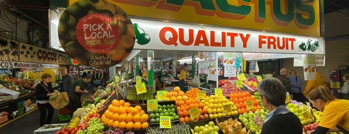 Adelaide Central Market is one of Tempat yang Disukai James.