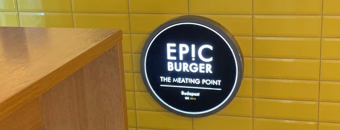EPIC burger is one of Burger Card.