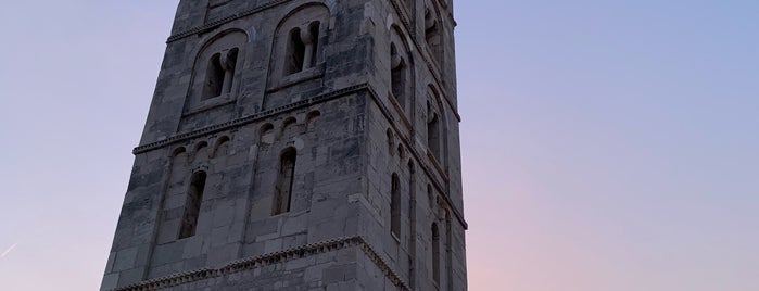 St. Mary's Campanile (Bell Tower) 12th Century is one of Zadar.