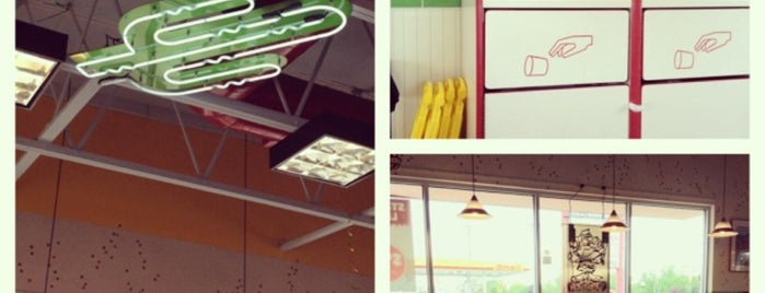 Del Taco is one of Mexican restaurants to visit.
