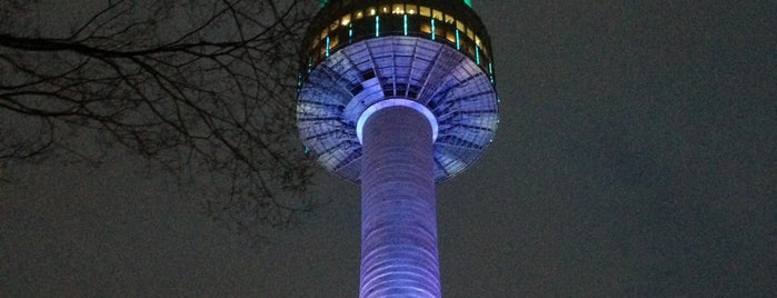 N Seoul Tower is one of Places to visit in Seoul.