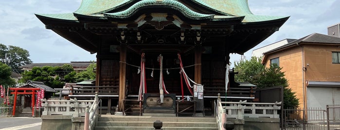 貴舩神社 is one of 東京都大田区の神社.