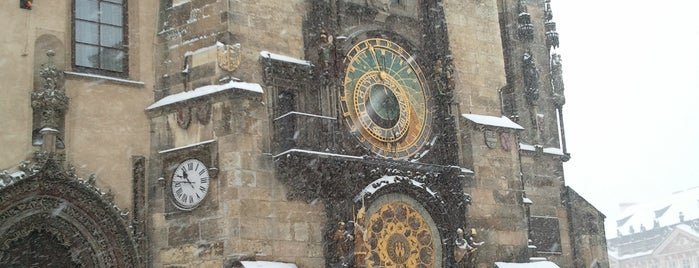 Pražský orloj is one of PRG.
