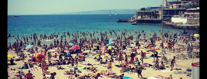 Plage des Catalans is one of Les plages de Marseille.
