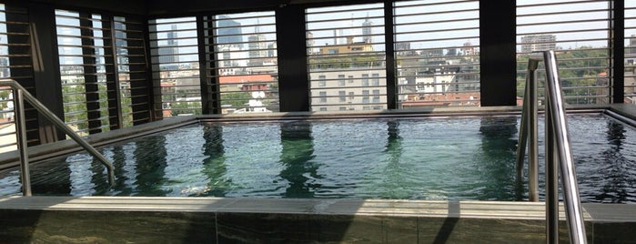 Spa at Armani Hotel is one of Milano SPA wellness.