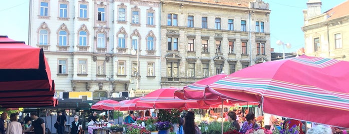 Britanski trg is one of Zagreb, Croatia.