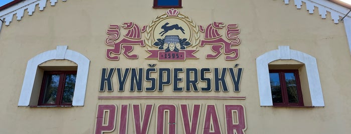 Kynšperský pivovar is one of 2 Czech Breweries, Craft Breweries.