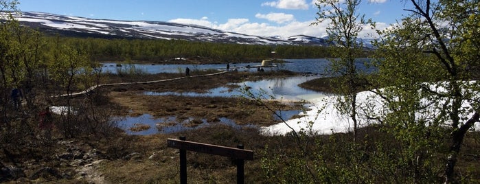 Kolmen valtakunnan rajapyykki is one of The Arctic Trail.