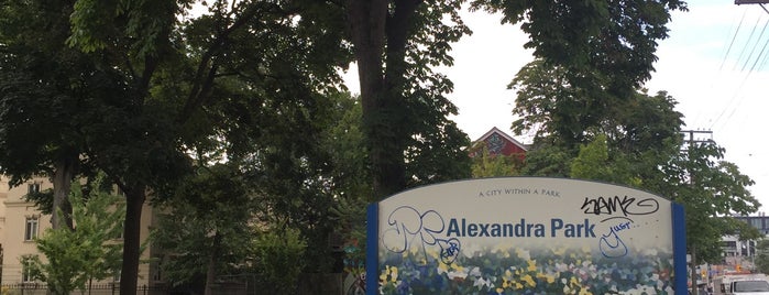 Alexandra Park is one of [TO] Fashion District.