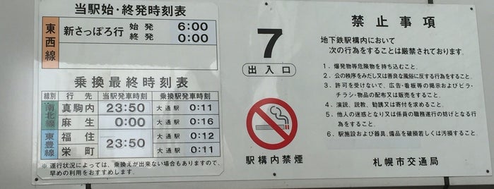 宮の沢駅 (T01) is one of docomo WiFi対応エリア.