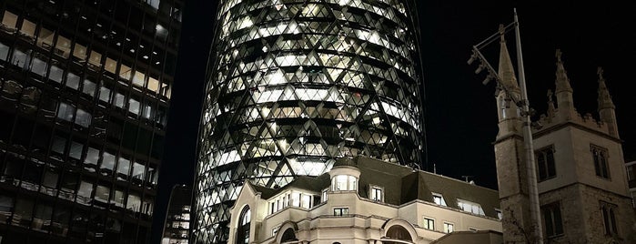 30 St Mary Axe is one of London,baby!.