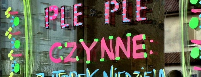 Cafe Ple Ple is one of Warsaw Civic Cafes.