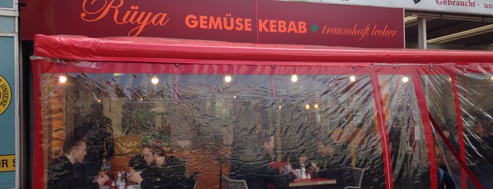 Rüyam Gemüse Kebab is one of สถานที่ที่ Ashok ถูกใจ.