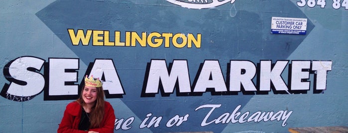 Wellington Trawling Sea Market is one of Orte, die Ashok gefallen.