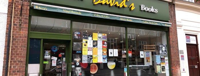 Davids Books and Music is one of Guardian Recommended Independent Bookshops.