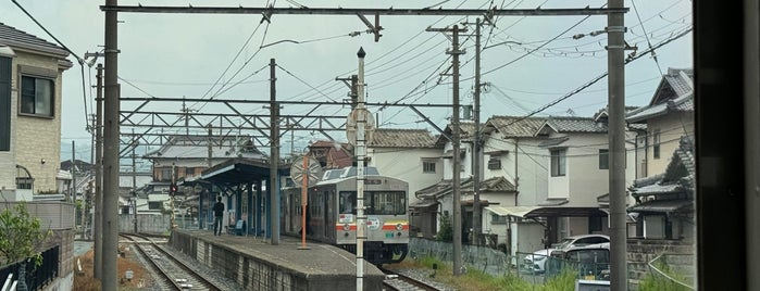 名越駅 is one of 水間鉄道水間線.
