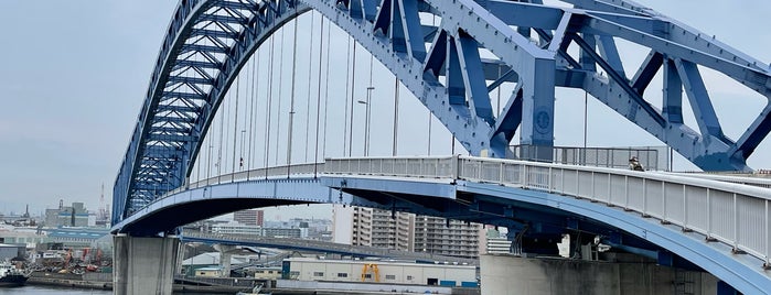 千歳橋 is one of うまれ浪花の 八百八橋.