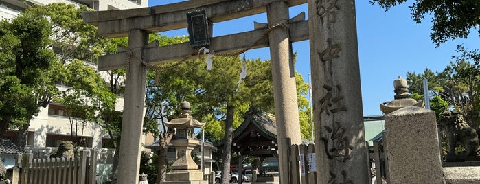 海神社 is one of 別表神社二.