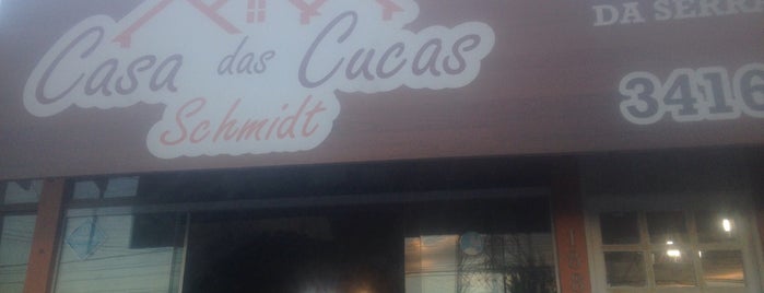 Casa das Cucas Schmidt is one of Lieux qui ont plu à Valdemir.