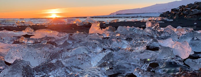 Diamond Beach is one of Reykjavik, Islande.