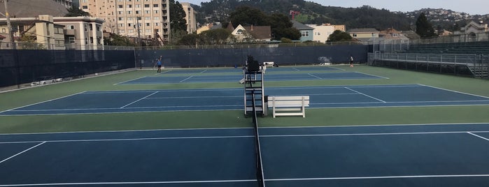 Channing Tennis Courts is one of Berkeley Favs.