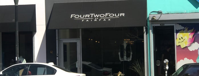 FourTwoFour on Fairfax is one of Lugares guardados de kaleb.