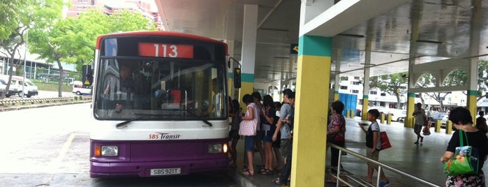 SBS Transit: Bus 113 is one of my checkins.