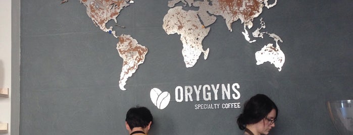 ORYGYNS Specialty Coffee is one of Worldwide Coffee Guide.