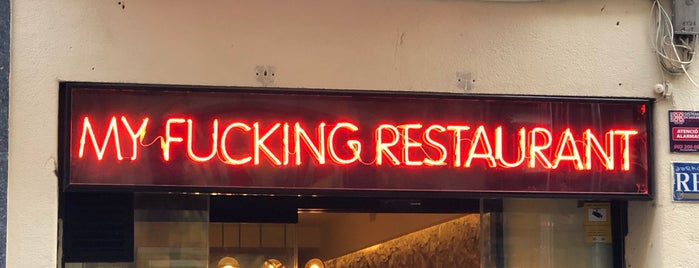 My Fu*king Restaurant is one of Barcelona to do list.
