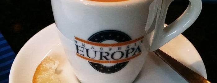 Brasserie Europa is one of good places.