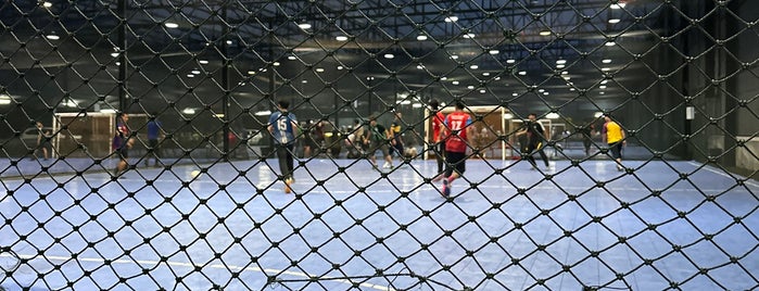 Frenzy Sports Arena is one of Badminton paradise and futsal.
