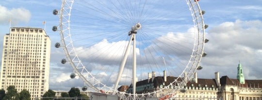 The London Eye is one of Lugares dos sonhos.