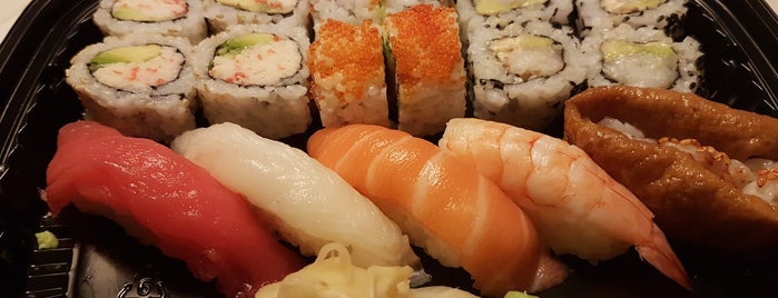 Sushi one is one of สถานที่ที่ Finn ถูกใจ.