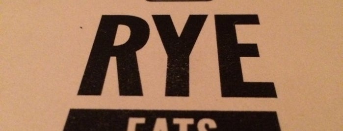 Rye is one of Louisville Eater 18.