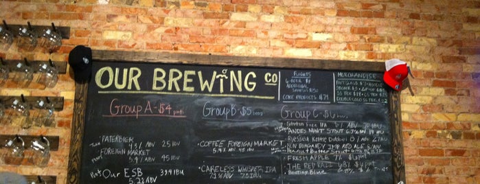 Our Brewing Co. is one of Michigan.