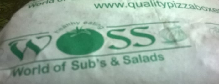 WOSS - World of Subs & Salads is one of Places to hang out in Chennai.
