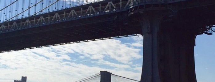 Manhattan Bridge is one of New York.