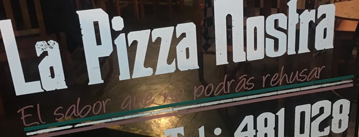 La Pizza Nostra is one of lugares donde cenar.