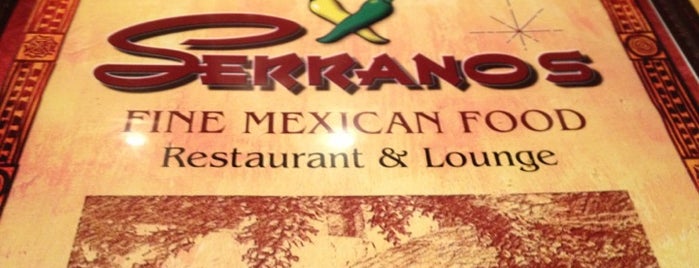 Serrano's Mexican Food Restaurants is one of Lieux sauvegardés par Aaron.